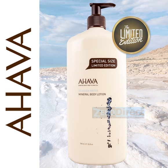 AHAVA Dead Sea Water Mineral Body Lotion 24 fl. oz - Picture 1 of 3